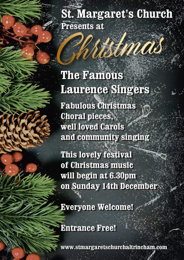 Laurence Sisters christmas choral pieces 14th December