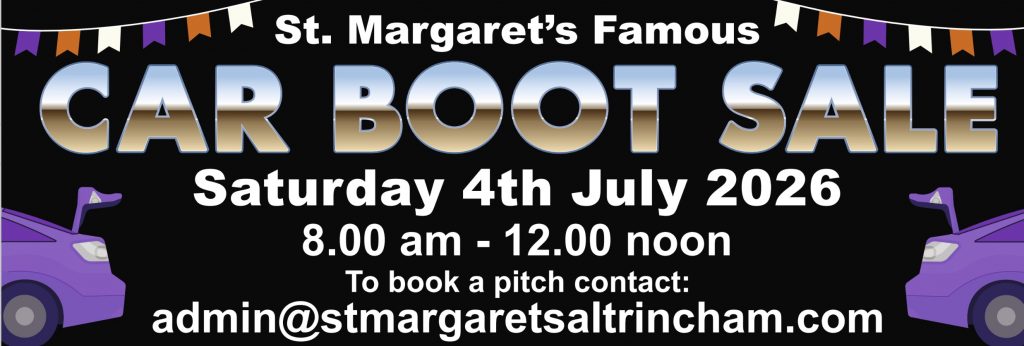 St margarets church car boot sale