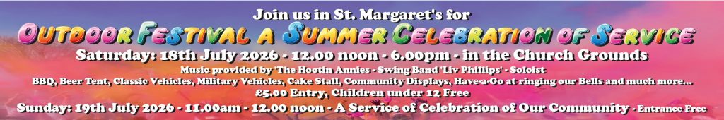 July summer event st margaret's church